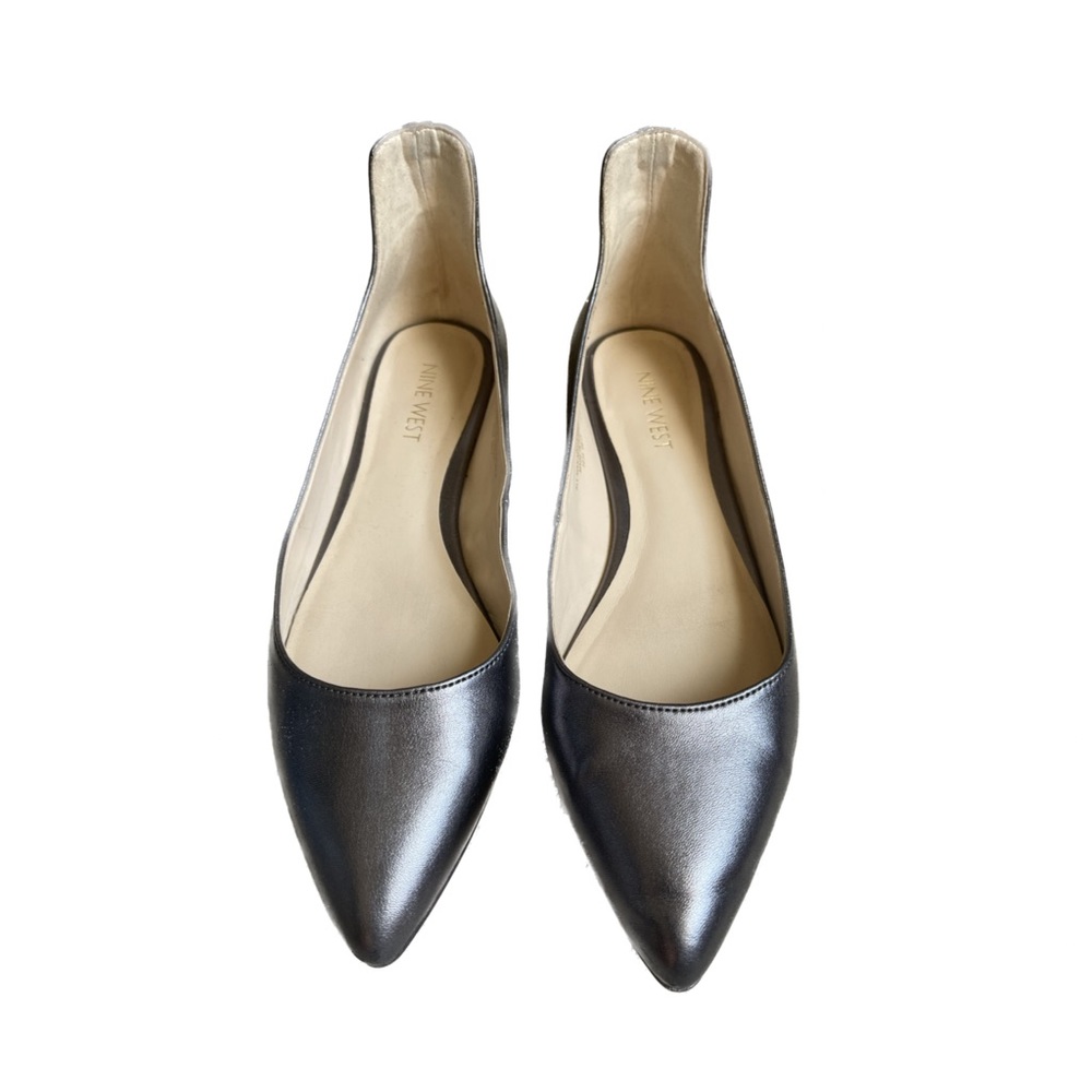 Nine West / 7M / Silver-Gray / Casual Flat Shoe / No Shoe Box